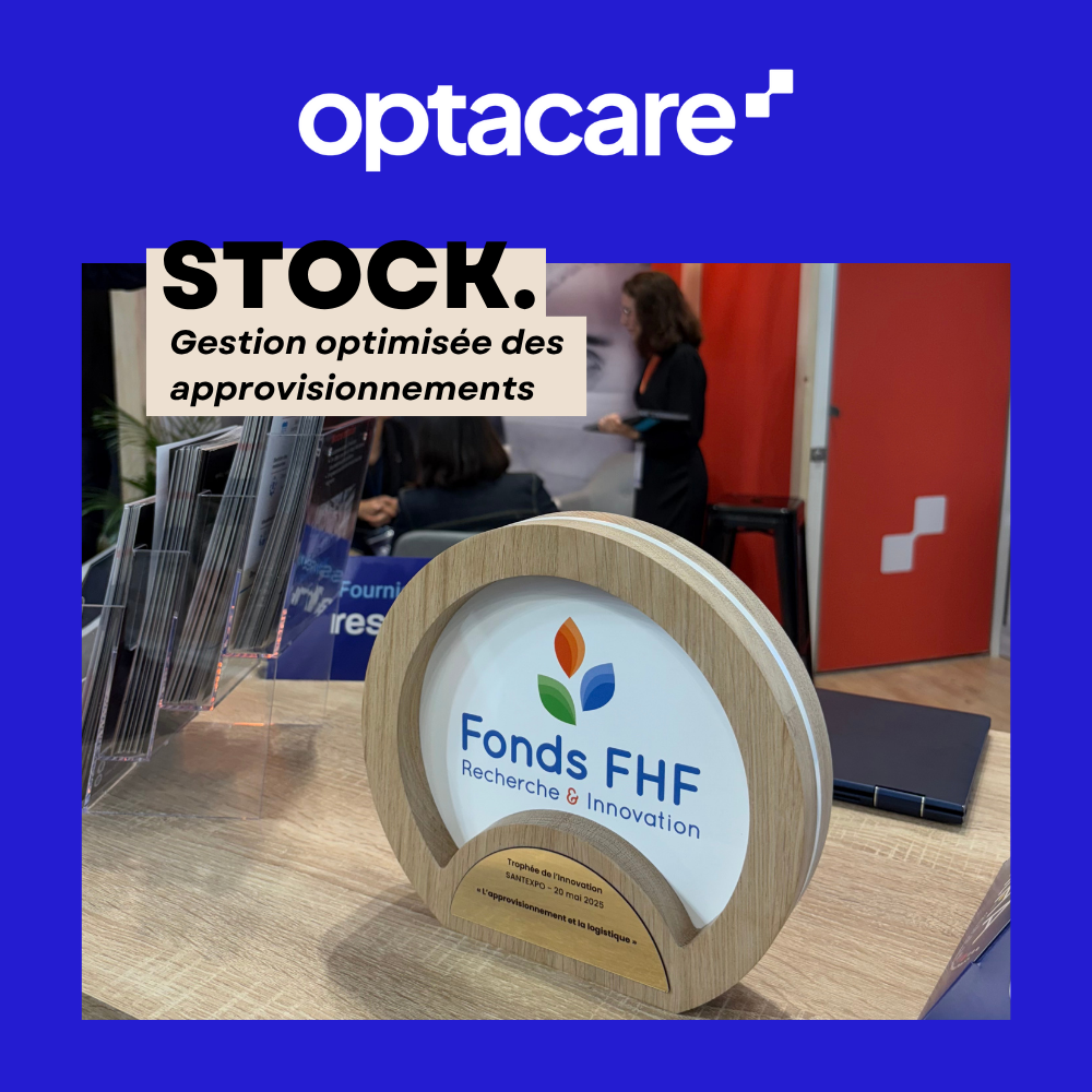 Image de mise en avant La solution STOCK. remporte le Trophée de l’Innovation en Logistique Hospitalière du Fonds FHF